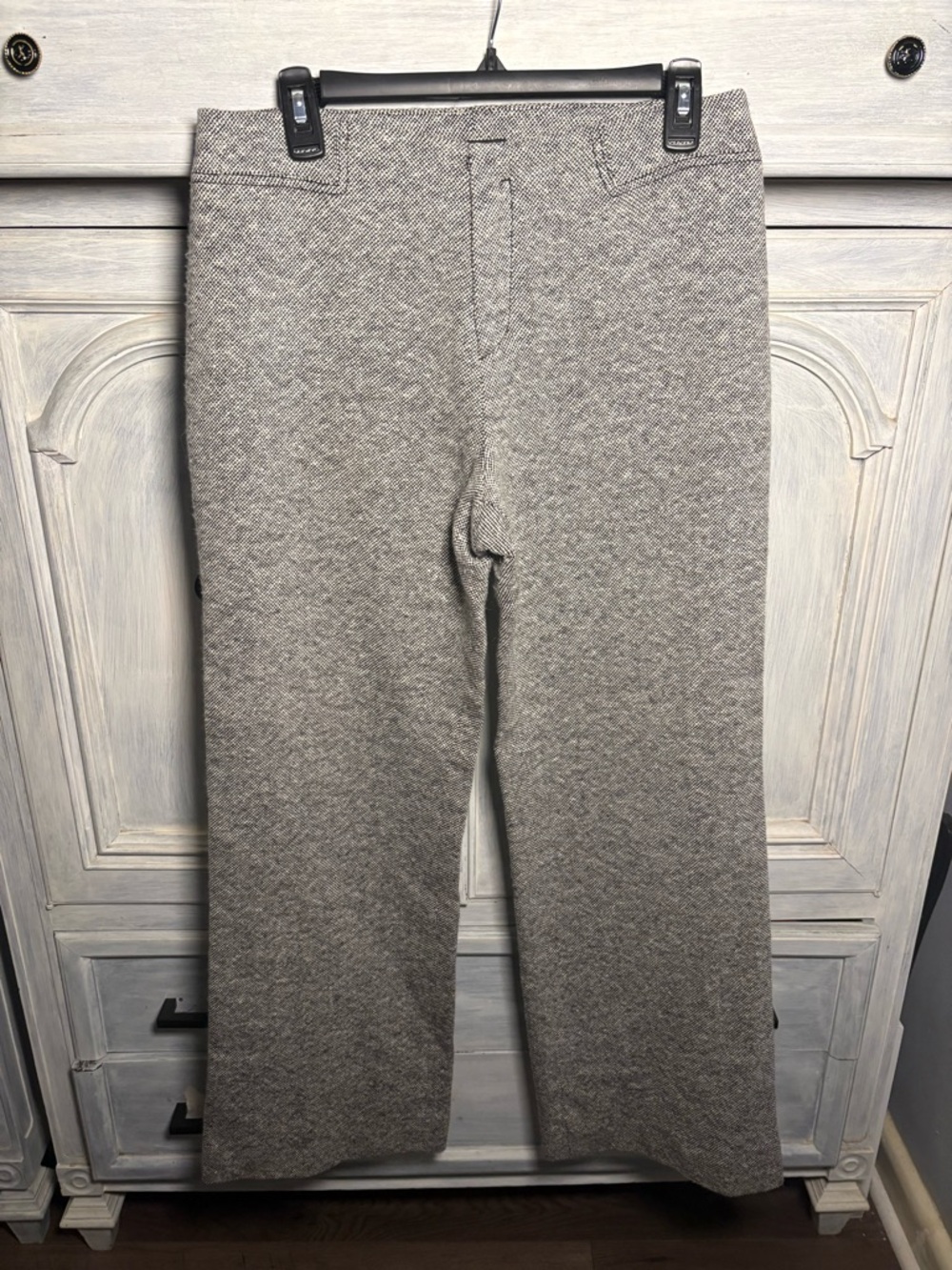 Vintage Y2K Philippe Adec Wool Angora Tweed Dress Pants Quiet Luxury Tailored